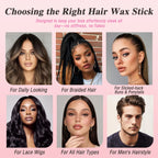 Hair Styling Wax Stick for Smoothing Frizzy Hair and Flyaways 40g