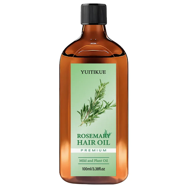 Rosemary Hair Oil 100ml Plant Based Nourishing Scalp Conditioner - 11