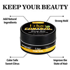 Edge Control Wax and Hair Styling Wax Stick Set with Combs