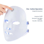 7-Color LED Light Therapy Face Mask for Skin Rejuvenation