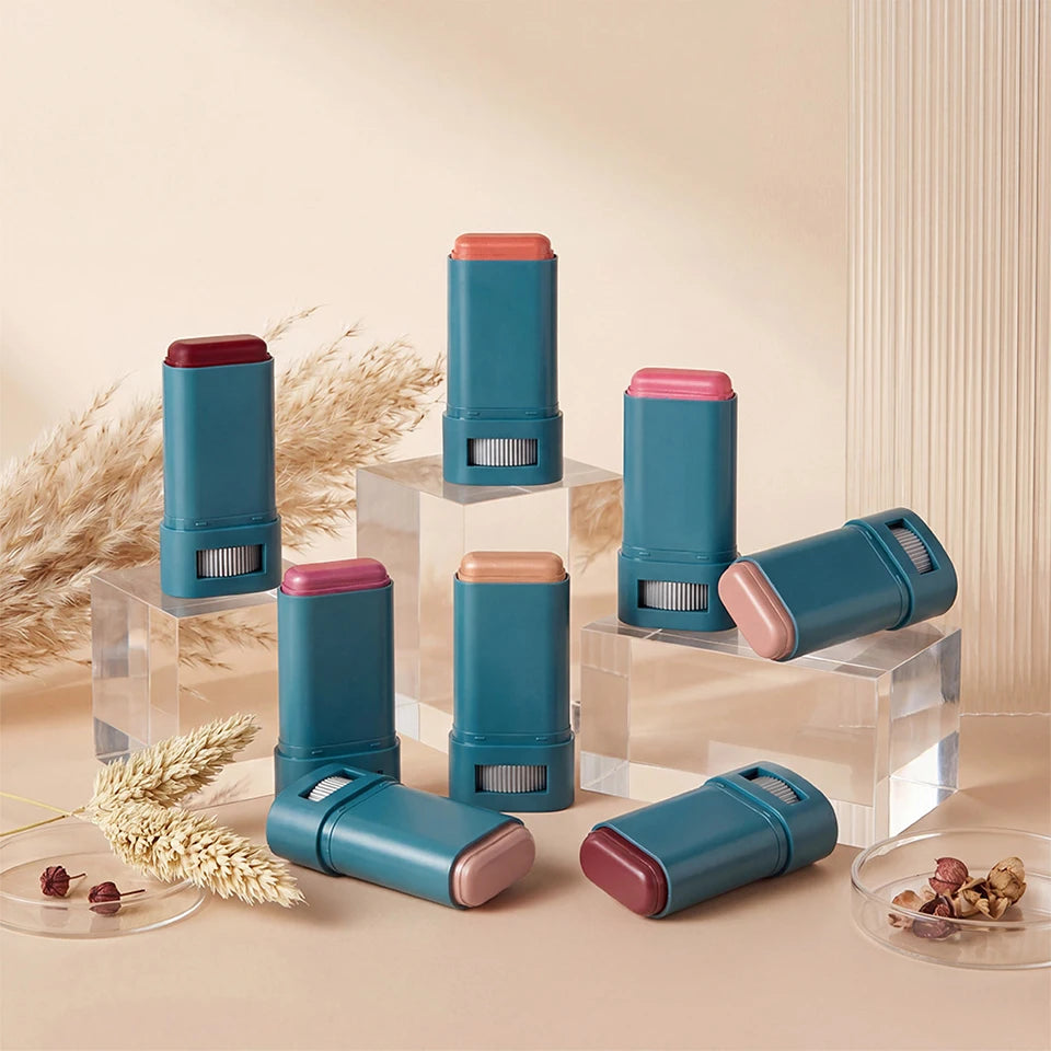 Color Correcting CC Cream and Sunscreen Blush Stick Set