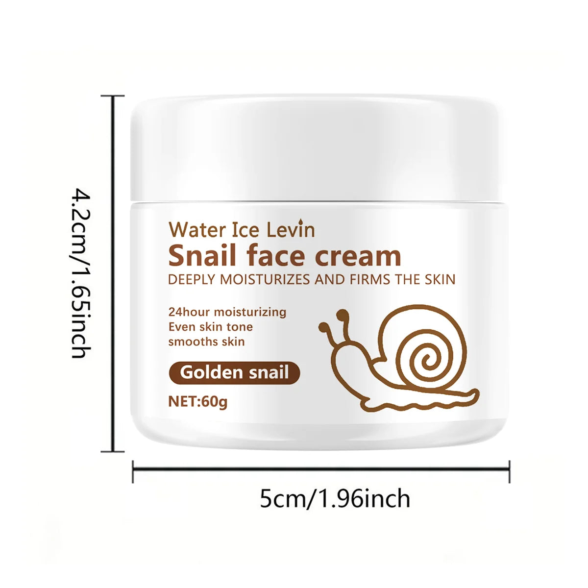 Snail Anti Aging Face Cream Collagen Moisturizer Firming Skin Repair - 7