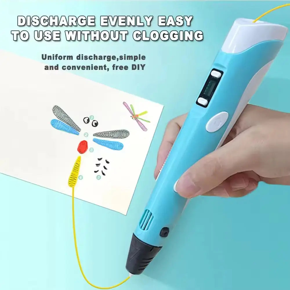 3D Printing Pen for Kids DIY Drawing Art - 3