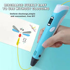3D Printing Pen for Kids DIY Drawing Art
