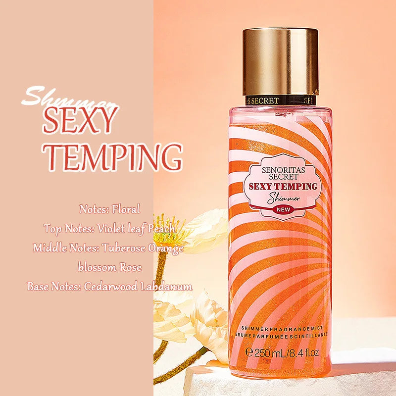 Senoritas Secret Fragrance Body Spray Long Lasting Scent Deodorant 250ml