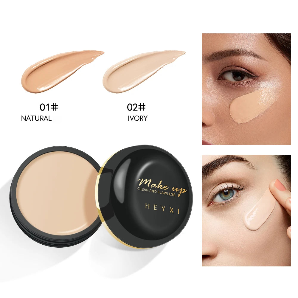 HEYXI Waterproof Concealer Cream Natural Finish Face Makeup