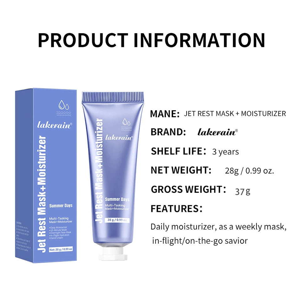 2-in-1 Hydrating Face Moisturizer and Nourishing Overnight Mask