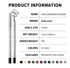 Waterproof Long-Lasting Eyeliner Pencil