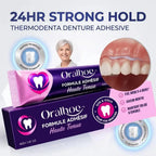 Silicone Denture Adhesive Reline Cushion for Secure Fit