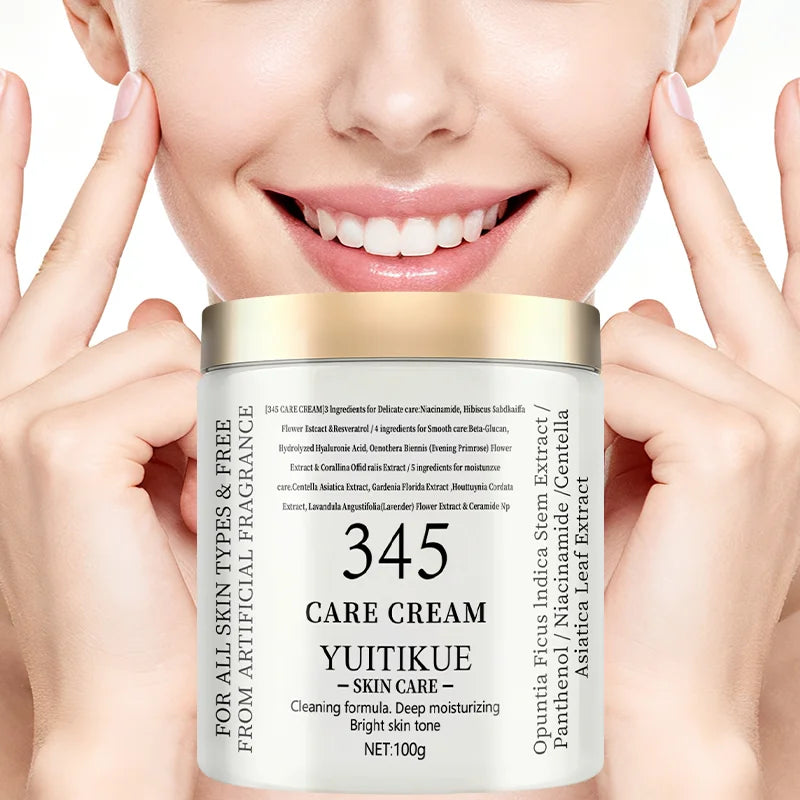 YUITIKUE 345 Face Cream 100g Firming Moisturizing Brightening Skincare - 2