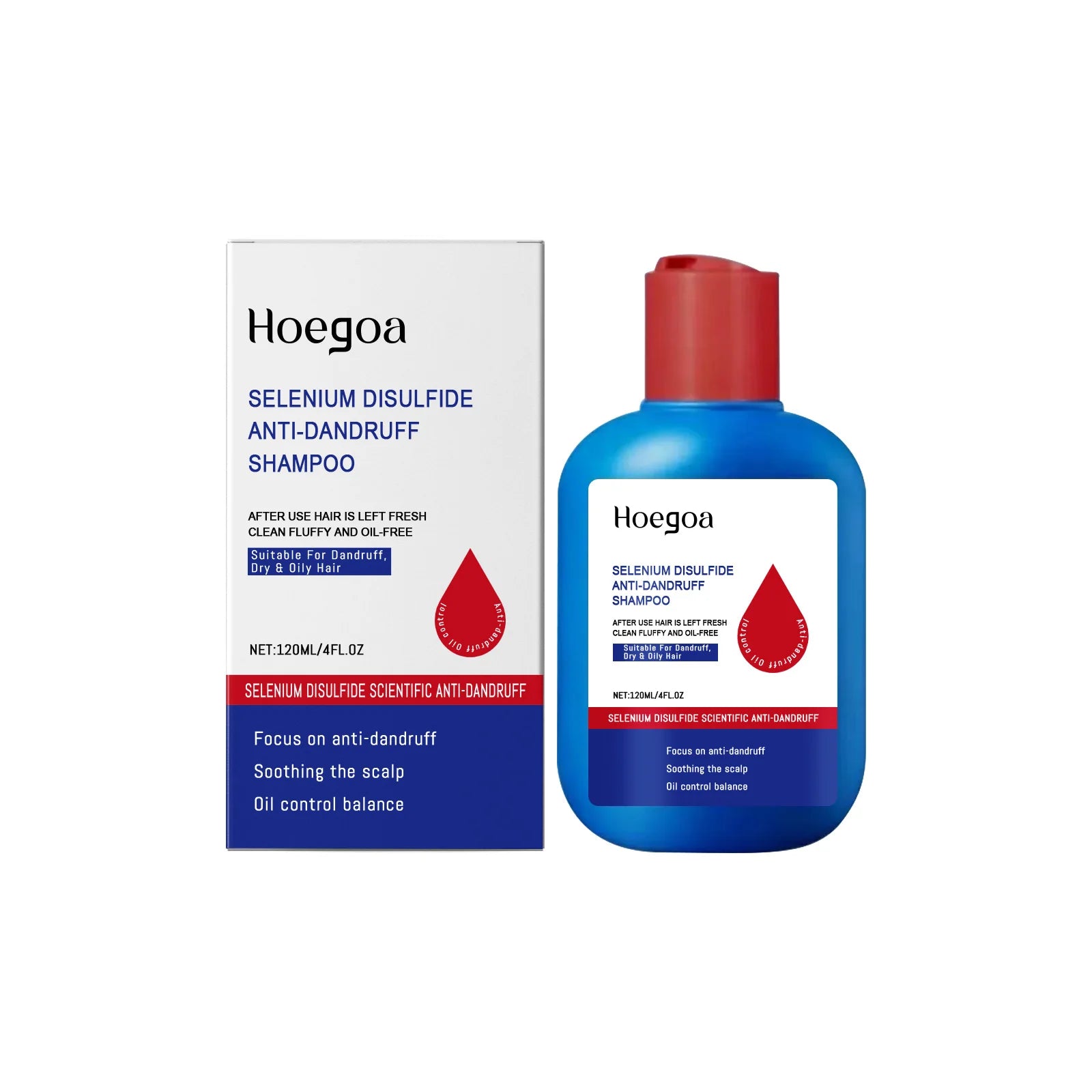 Selenium Disulfide Anti-Dandruff Scalp Relief Shampoo - 6