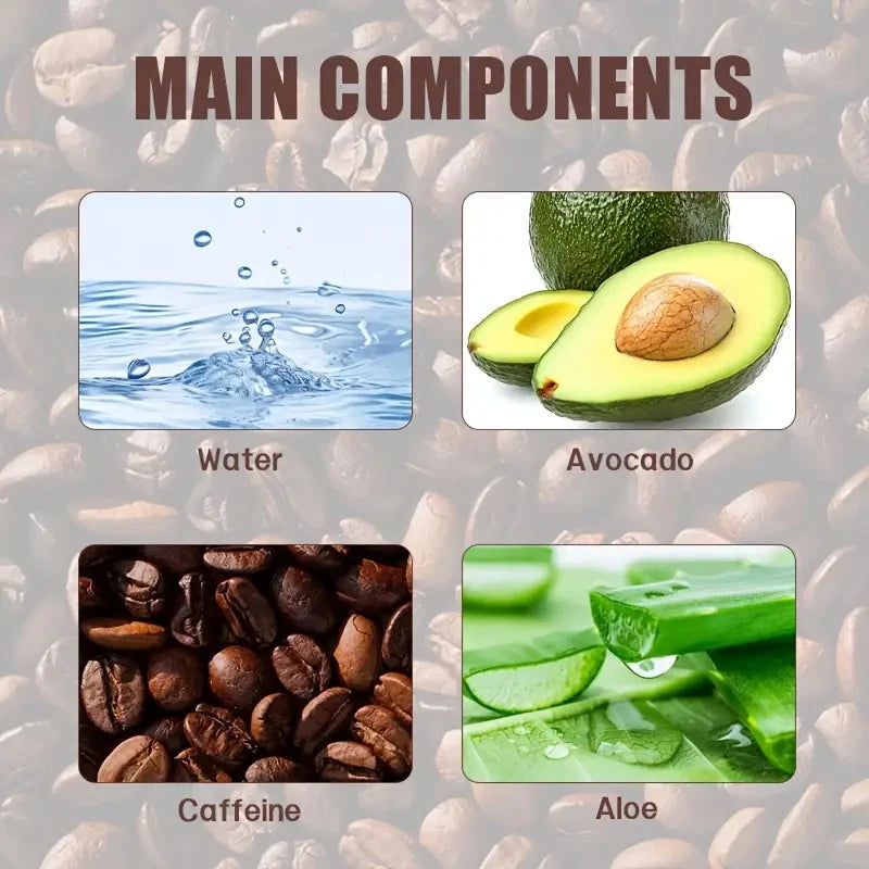 Caffeine Eye Cream for Dark Circles Puffiness and Wrinkle Reduction