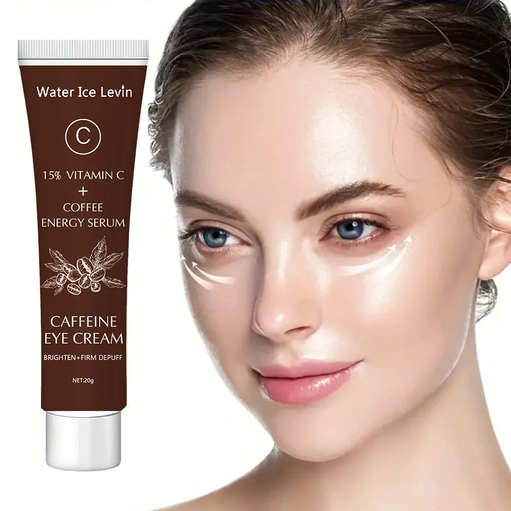Caffeine Eye Cream 15% Vitamin C Dark Circle Remover and Firming Serum - 2