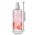 Yuitikue Peach Vanilla Deodorant Spray 72H Long Lasting Body Odor Control