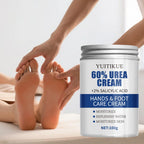 YUITIKUE 60% Urea Foot Cream Cracked Heel Repair Moisturizer 100g