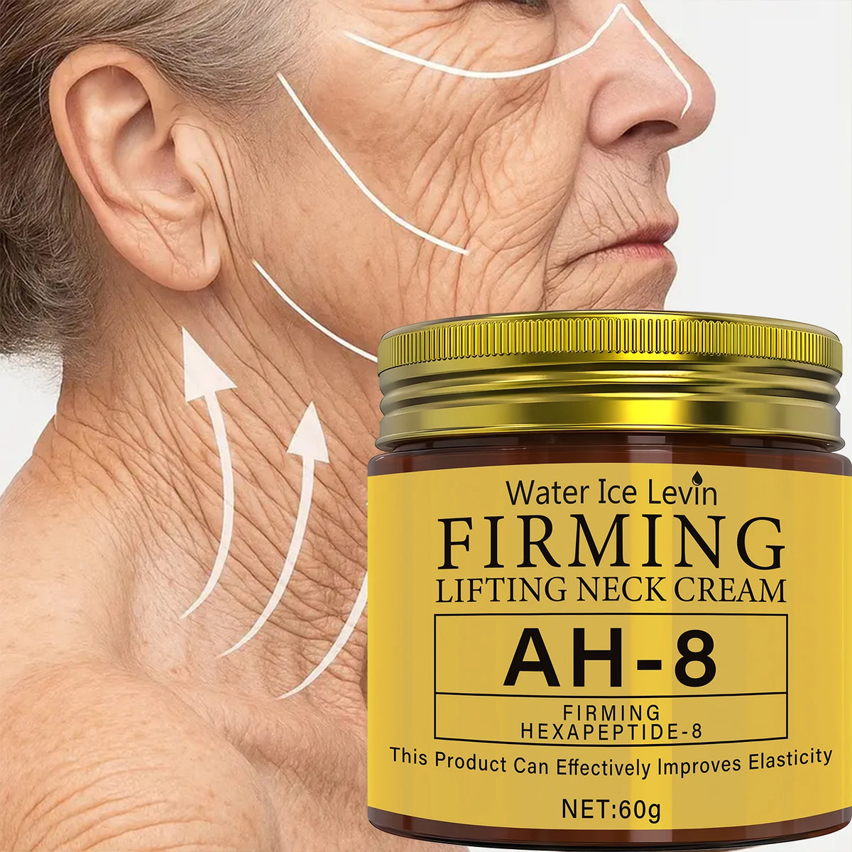 Hexapeptide 8 Neck Firming Cream Anti Aging Lifting Moisturizer