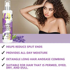 Goiple Lavender Curl Hair Care Set Leave In Conditioner Heat Protectant