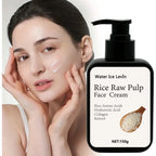 Water Ice Levin Rice Raw Pulp Face Cream Dark Spot Corrector Moisturizer