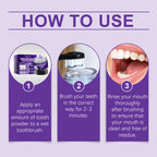 Teeth Whitening and Plaque Removal Cleaning Powder
