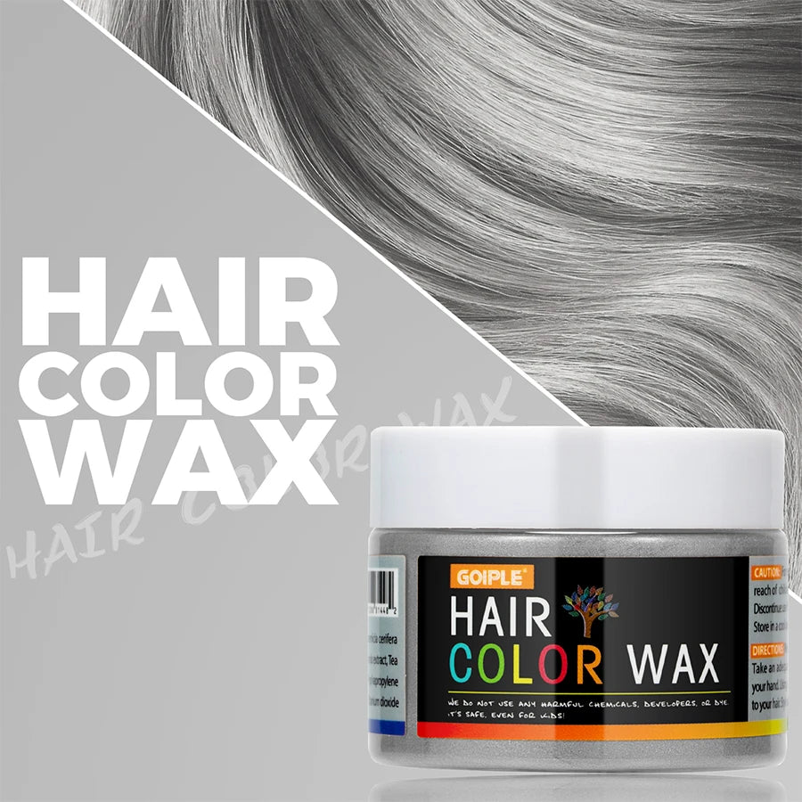 Temporary Hair Color Styling Wax for Hair and Beard 40g