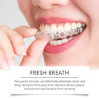 Effervescent Denture Cleaning Tablets for Freshness and Stain Removal