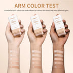 Matte Foundation Stick with Built-in Brush for Flawless Coverage