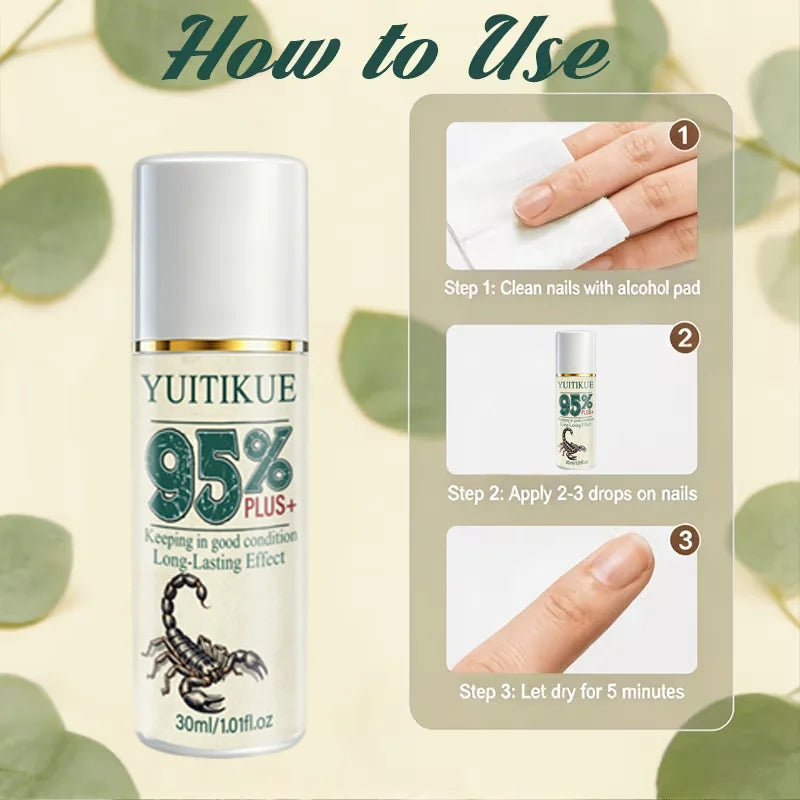 YUITIKUE Nail Repair Serum Hydrating Cuticle Oil for Stronger Nails