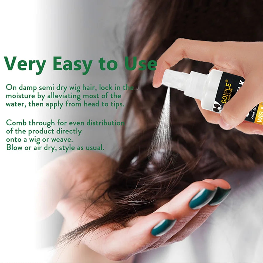 Goiple Curly Hair Care Styling Set Anti Frizz Wig Defining Kit