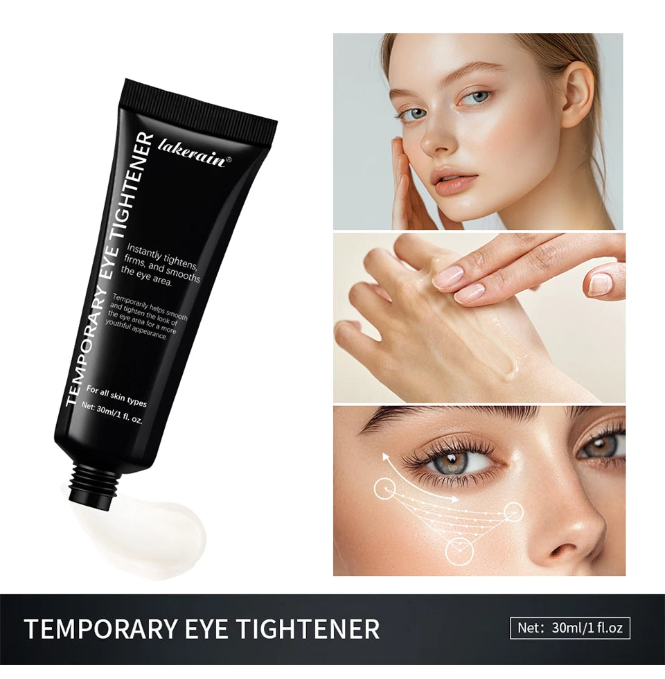 Temporary Anti-Aging Eye Tightening Cream for Wrinkles and Puffiness