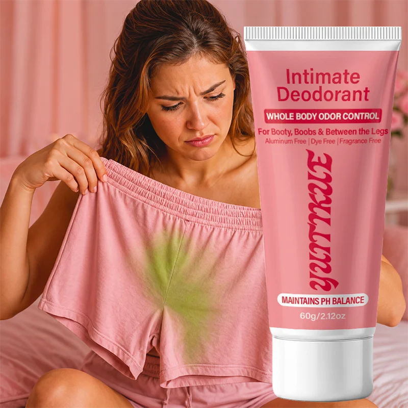 YUITIKUE Intimate Deodorant Cream Aluminum Free Body Odor Control - 8