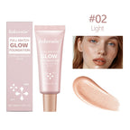 Liquid Glow Illuminating Foundation and Highlighter