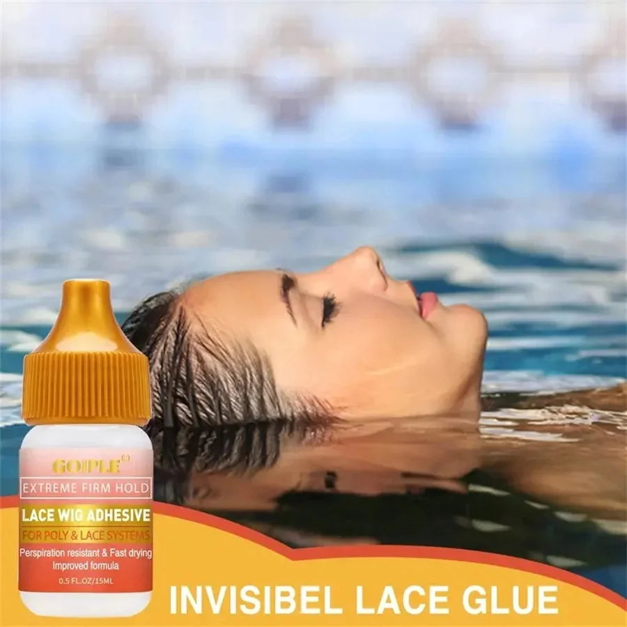 Goiple Wig Installation Kit Lace Glue Melting Spray and Edge Control