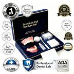Instant Cosmetic Denture Set for Natural Smile