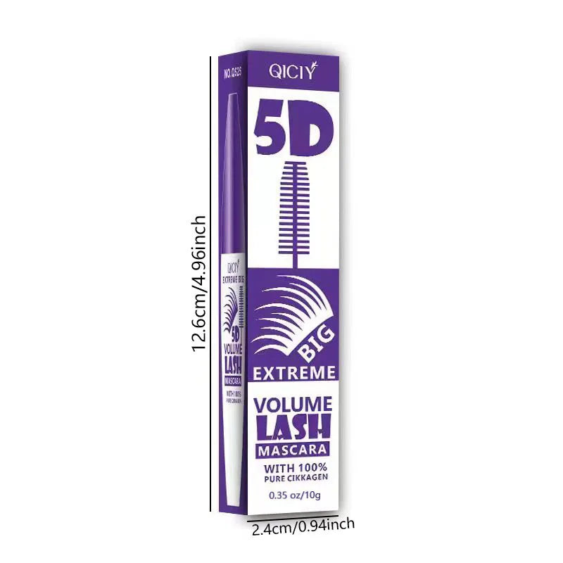 QICILY 5D Volume Mascara Waterproof Long Lasting Lash Extension