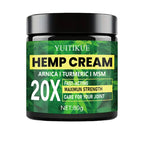 YUITIKUE Arnica Turmeric Joint Cream Fast Acting Muscle Pain Relief 80g