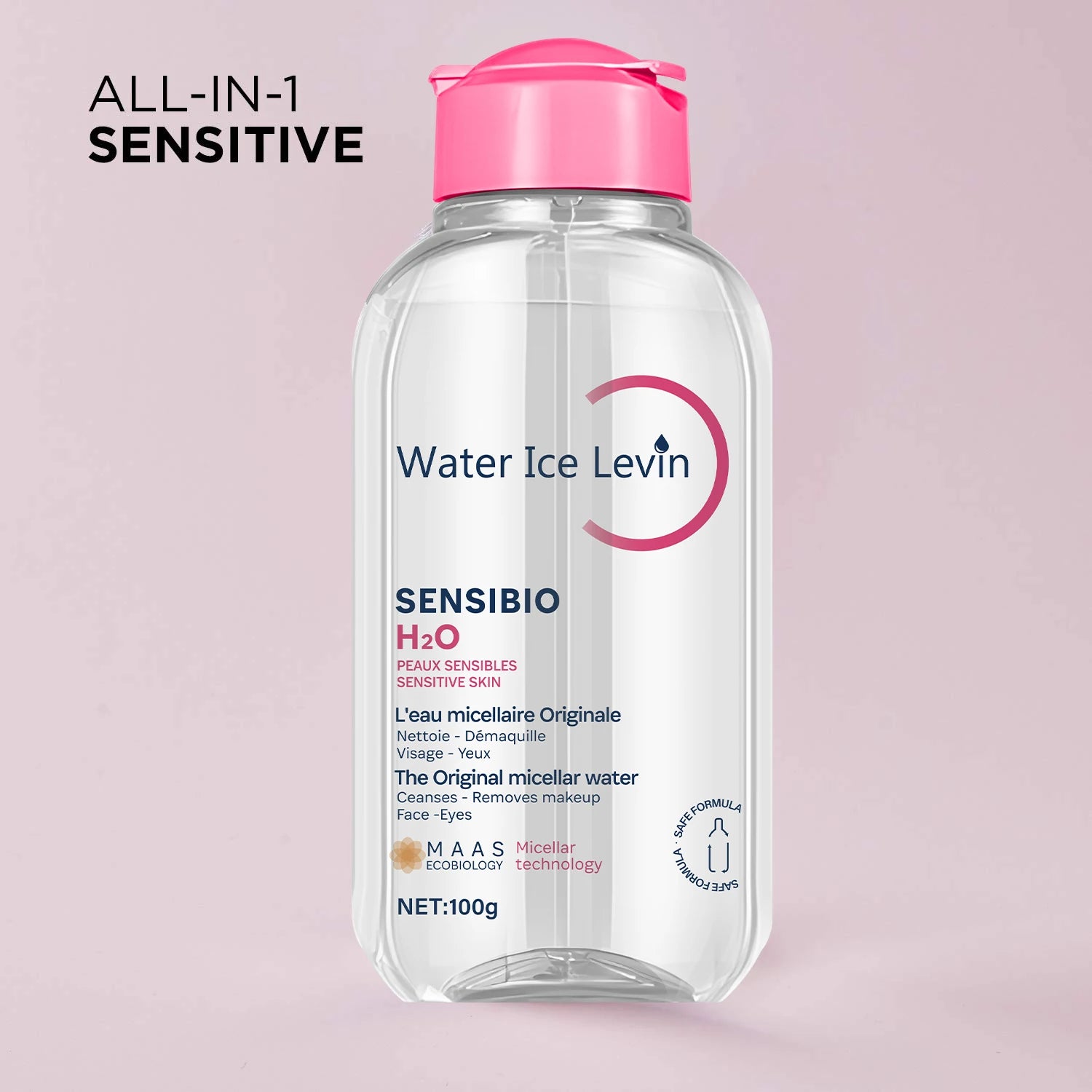 Water Ice Levin Micellar Water Makeup Remover for Sensitive Skin - 5