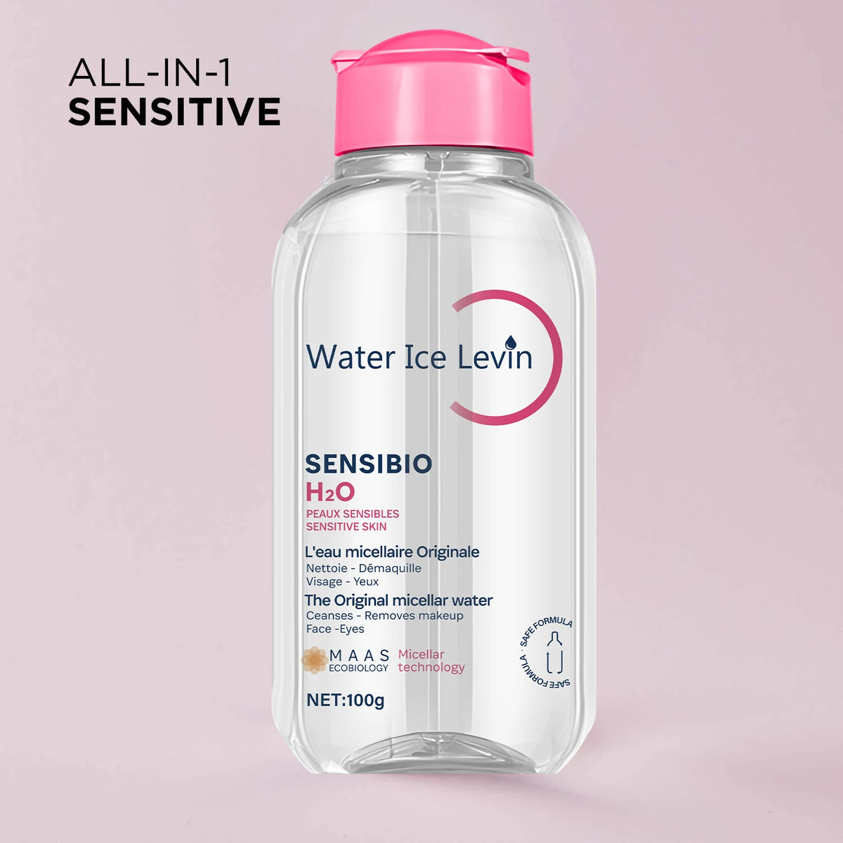 Water Ice Levin Micellar Water Makeup Remover for Sensitive Skin