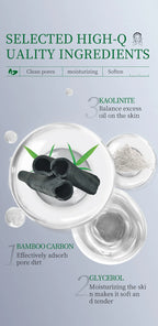 ADMID Bamboo Charcoal Mud Mask Stick Deep Cleansing Facial Treatment