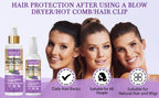 Lavender Extract Thermal Hair Protection Spray for Natural Hair and Wigs