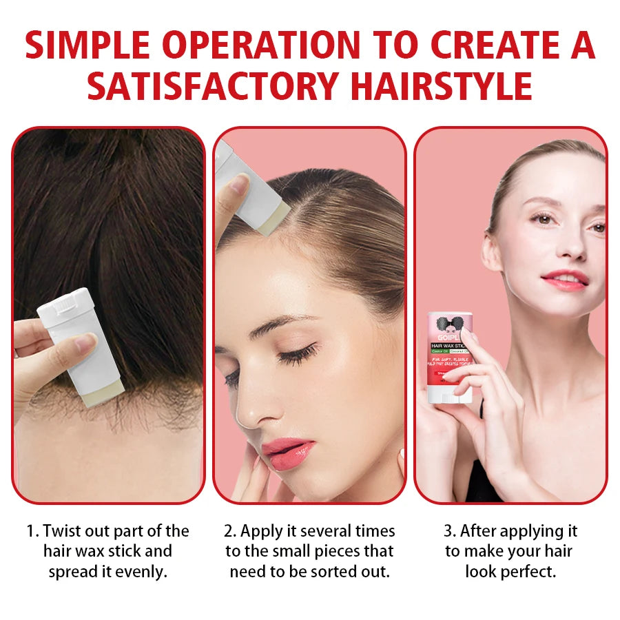 Goiple Hair Wax Stick and Edge Control Styling Kit for Frizz - 11