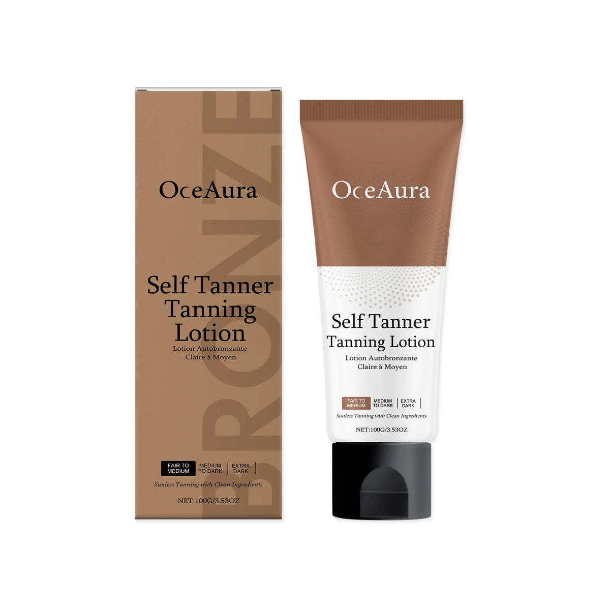 Gradual Self-Tanning Lotion for Natural Bronze Skin