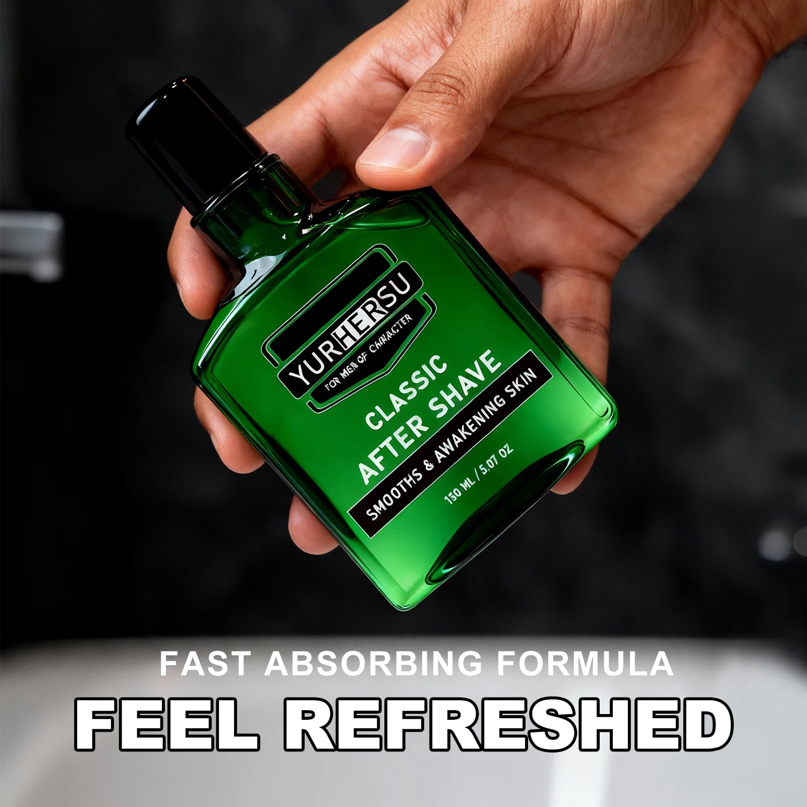 YURHERSU Natural After Shave Toner Alcohol Free Soothing Skin Hydrator - 5