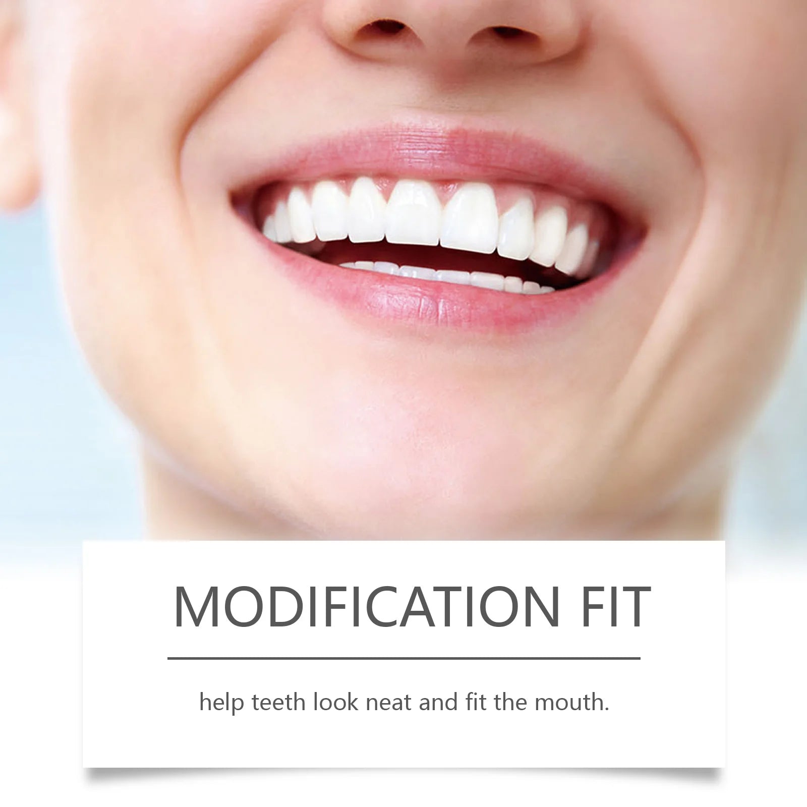Cosmetic Denture Kit for Missing or Stained Teeth - 9