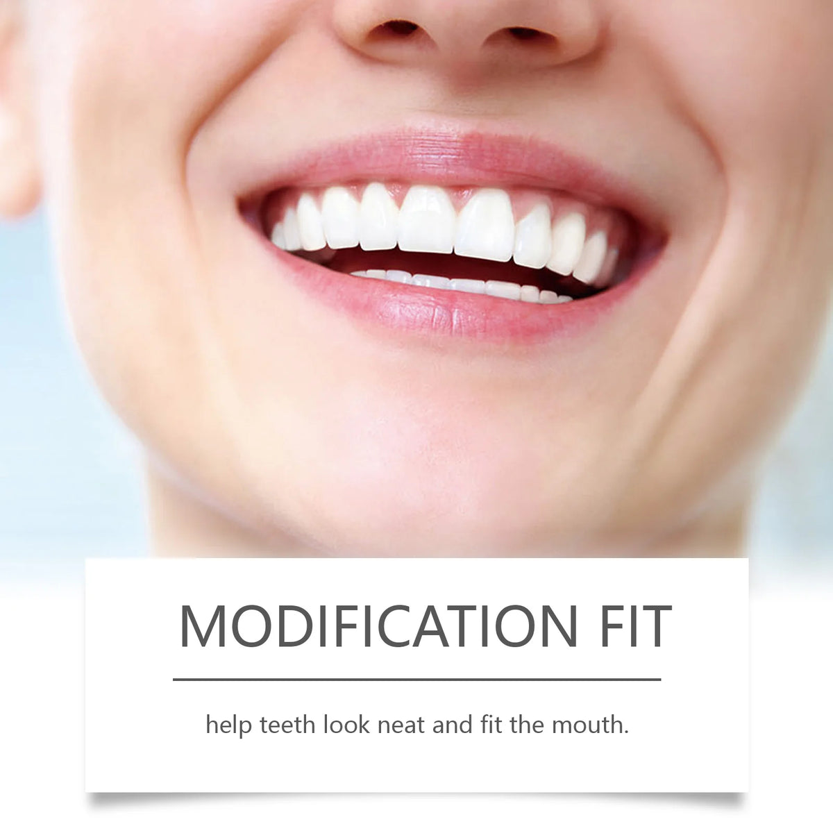 Cosmetic Denture Kit for Missing or Stained Teeth