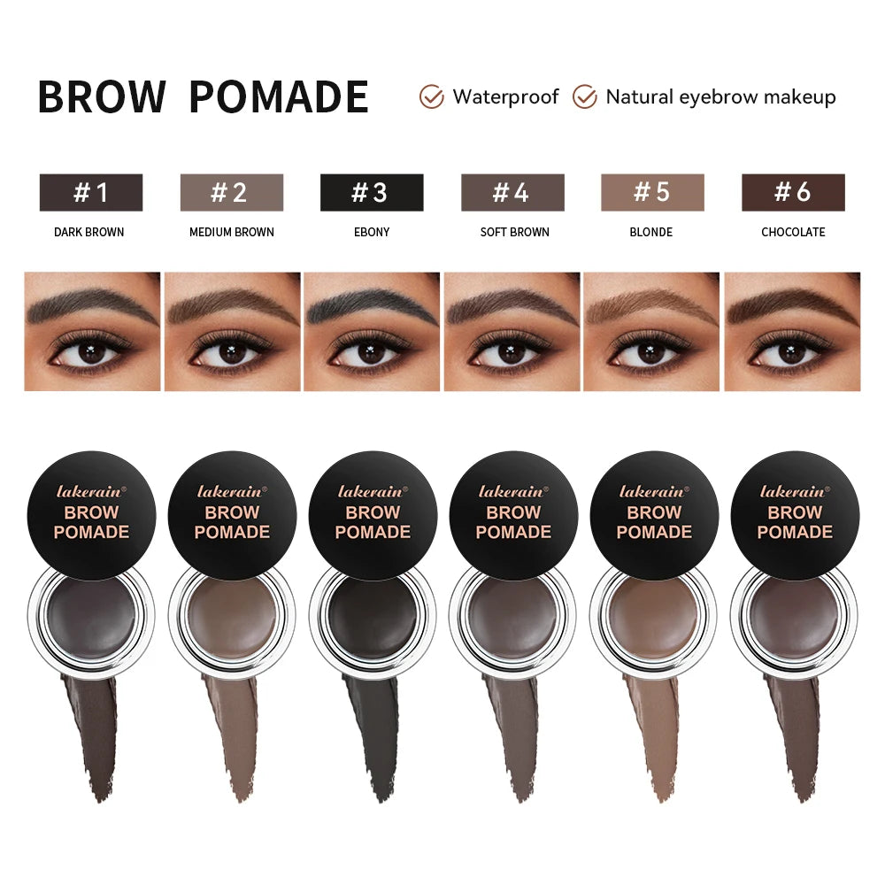 Waterproof Eyebrow Pomade for Long-Lasting Defined Brows