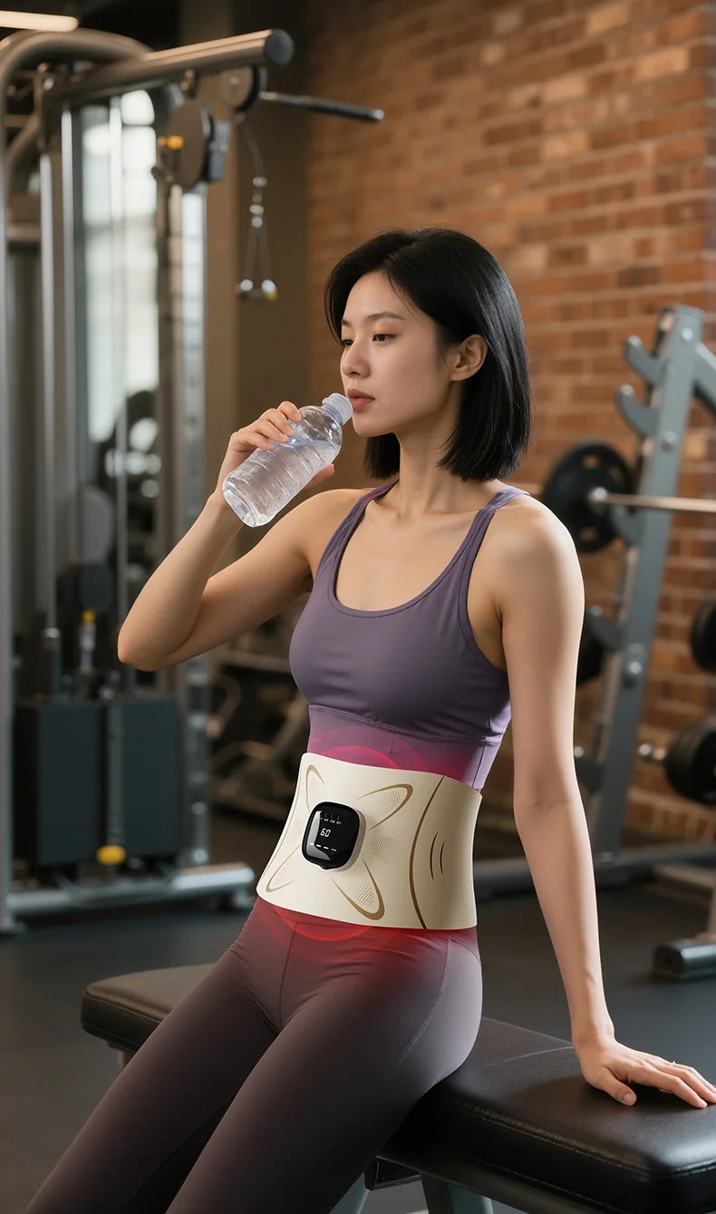 Electric Pulse Waist Massage Belt for Abdominal Toning - 13