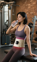 Electric Pulse Waist Massage Belt for Abdominal Toning