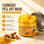 YUITIKUE Turmeric Rice Extract Peel Off Mask Brightening Facial Treatment