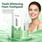 Whitening Foaming Toothpaste for Stain Removal and Fresh Breath