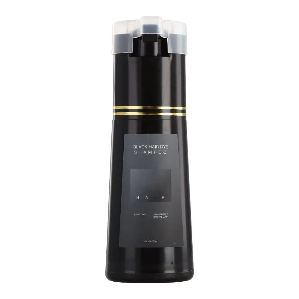 200ML Instant Hair Color Shampoo for Gray Hair Coverage - 7